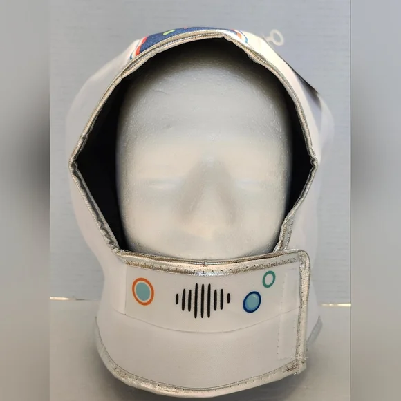 Blast Off Astronaut Helmet Kids Role Play Space Helmet Costume Halloween Amscan - Picture 6 of 7